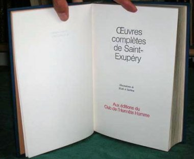 Oeuvres complètes de Saint-Exupéry. 7 volumes. – Livres et collections
