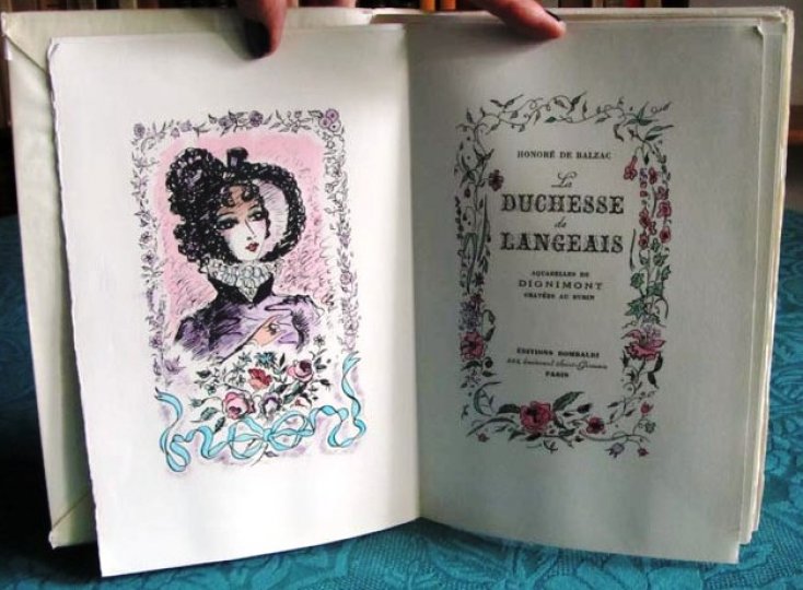 La Duchesse de Langeais. – Livres et collections
