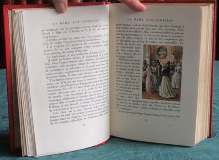 La Dame aux Camélias. – Livres et collections