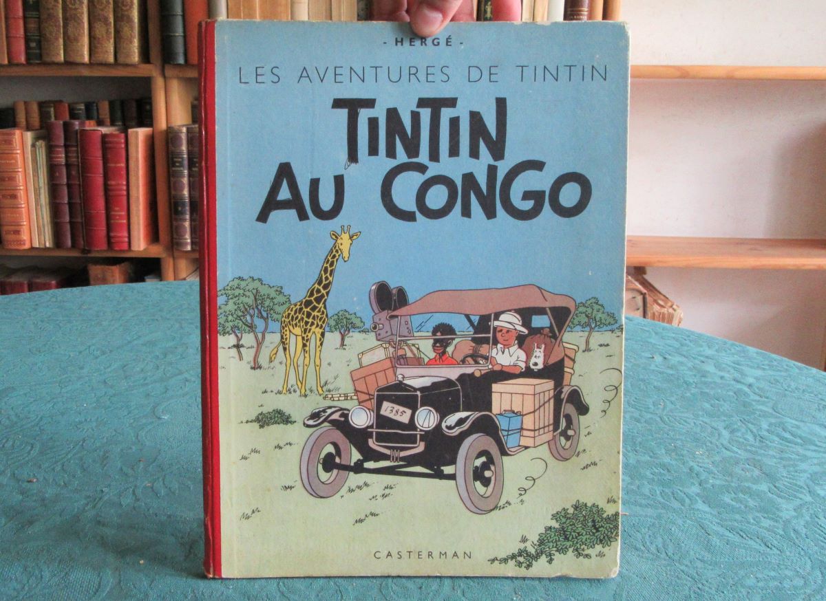 ② Tintin au Congo 1959 — BD — 2ememain